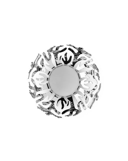 Mediterraneo stainless steel, cm 21 || inch 8¼″ Fruit holder Alessi