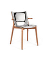 Poêle Collection mat Monoshell chair with armrests Alessi 2