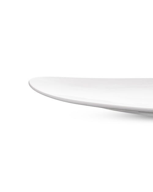 Colombina collection white Large saucer. 6 pieces Alessi