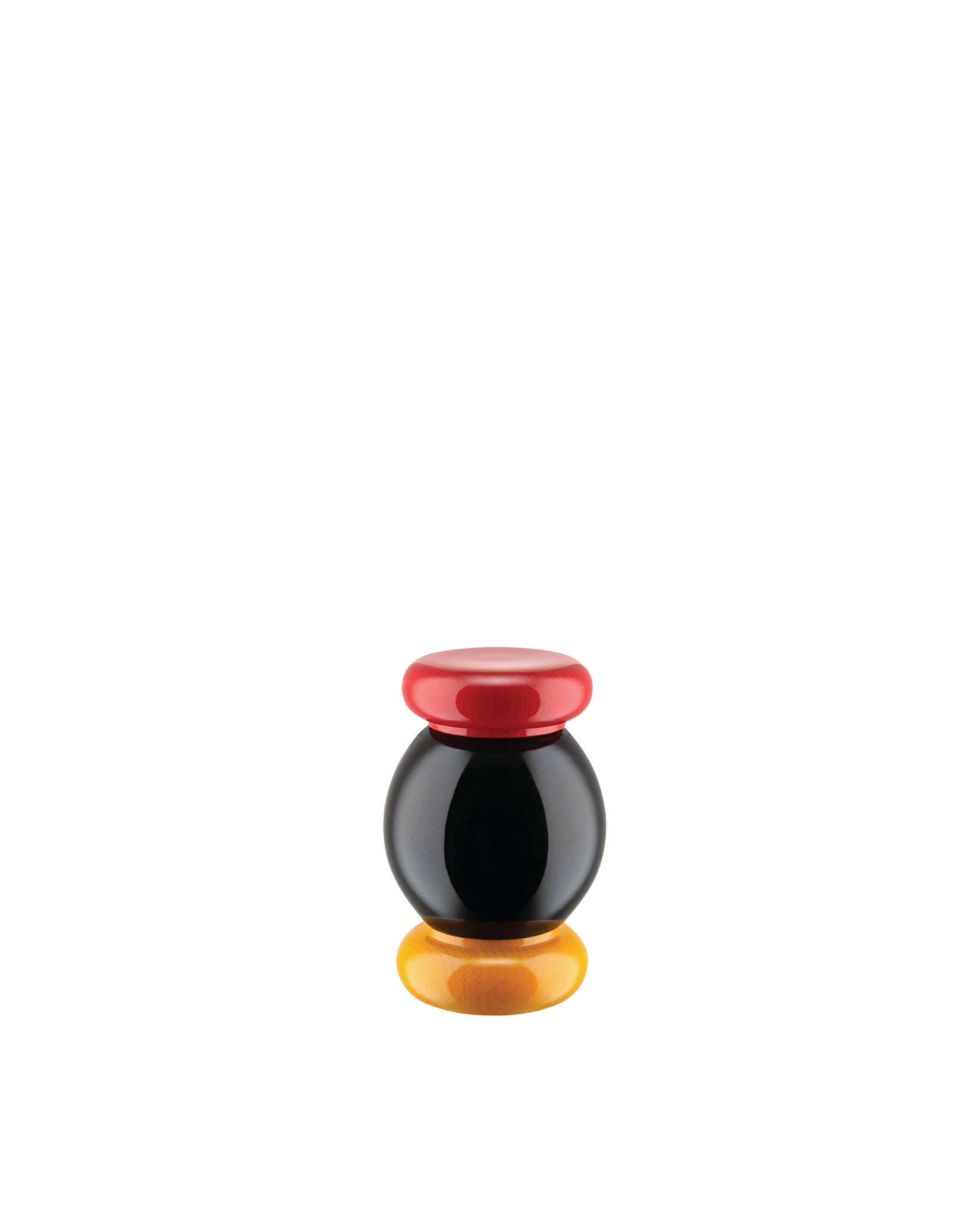 ES18 red, yellow, black Pepper / salt / spice mill Alessi