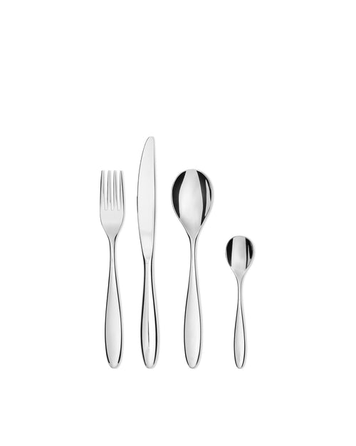 Mami knife hollow handle Cutlery set 24 pieces Alessi