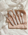 Dressed Default Title Dessert spoon. 6 pieces Alessi 1