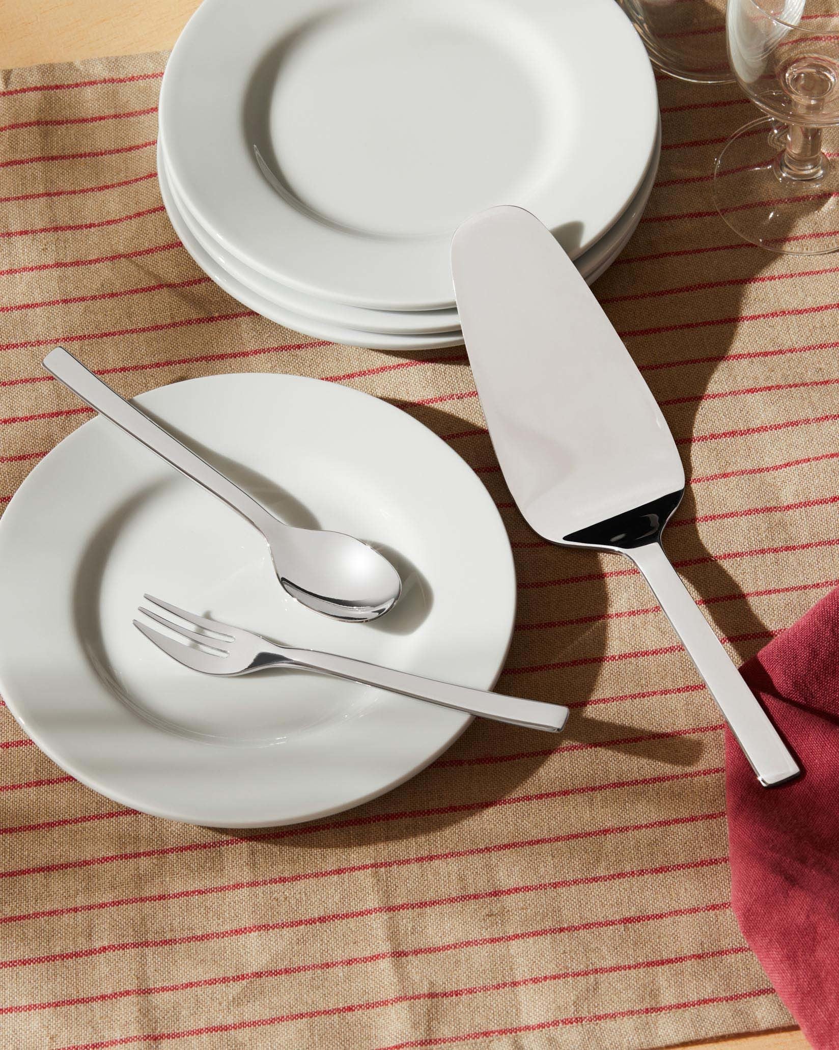 Ovale Default Title Tea spoon. 6 pieces Alessi 1