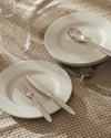 Mami hollow handle Dessert knife. 6 pieces Alessi