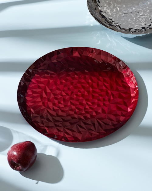 Joy n. 3 stainless steel Round tray Alessi