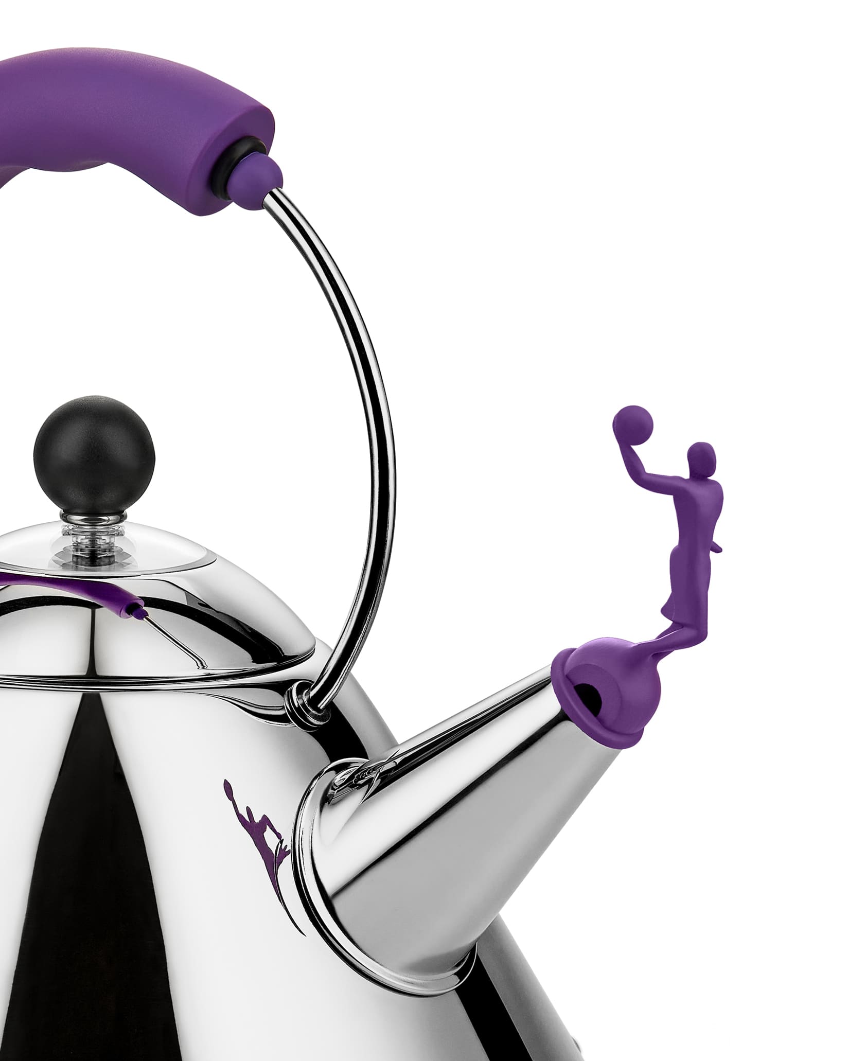 3909 Kettle In Stainless Steel By Michael Graves and Virgil Abloh