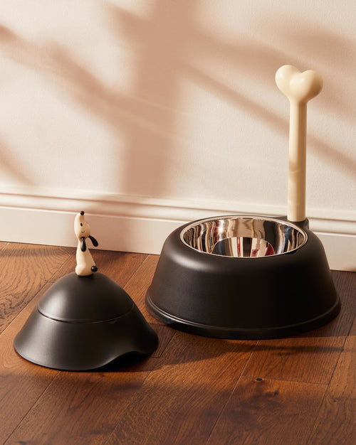 Lupita Red Orange Dog bowl Alessi