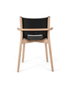 Poêle Collection white Monoshell chair with armrests Alessi 4