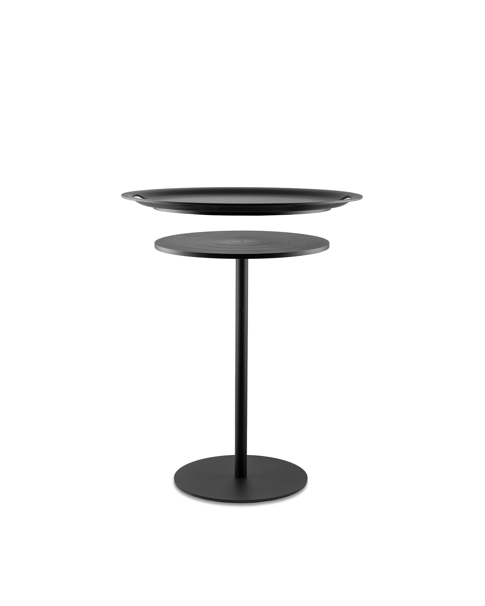 Op-la black Table/tray Alessi 2