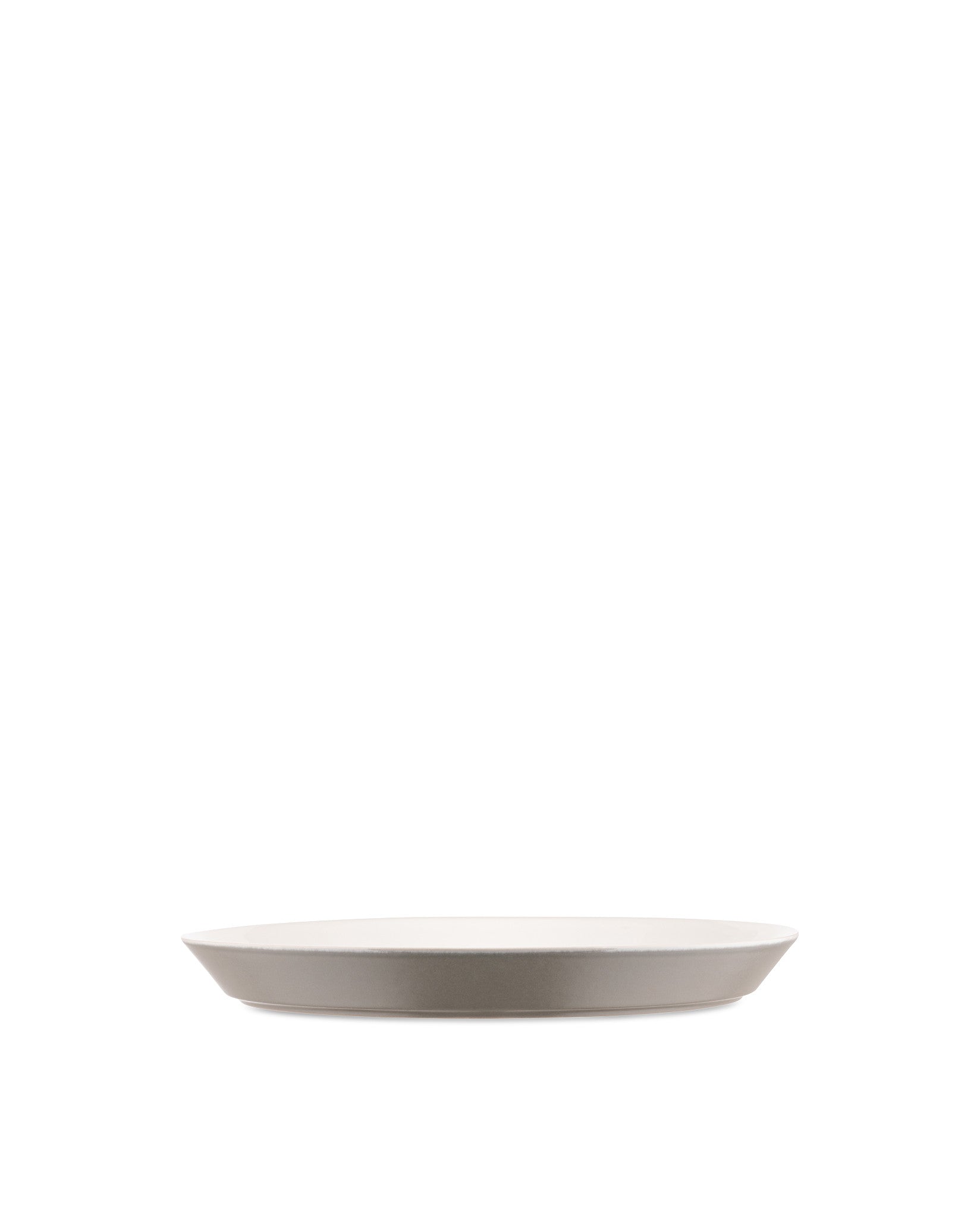 Tonale Light Grey Dinner plate. 4 pieces Alessi