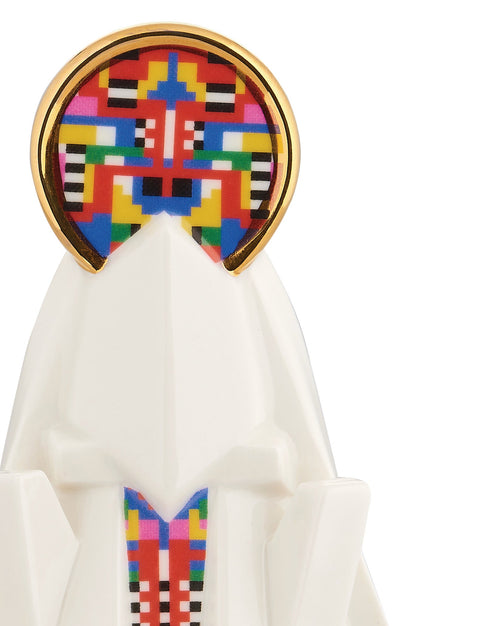 Holyhedrics Mary Default Title Figurine in porcelain Alessi