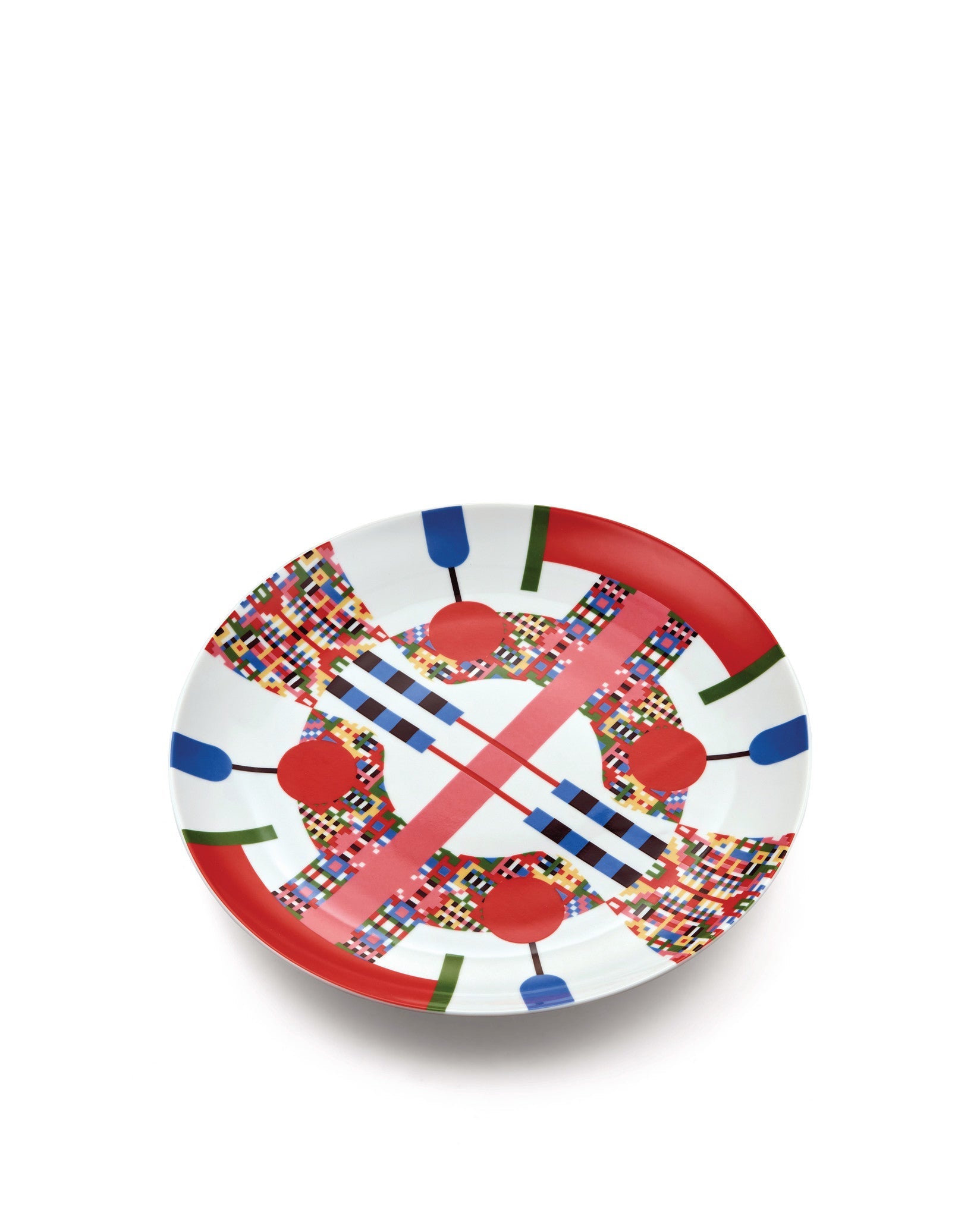 Holyhedrics decoration 1 Pastry plate Alessi