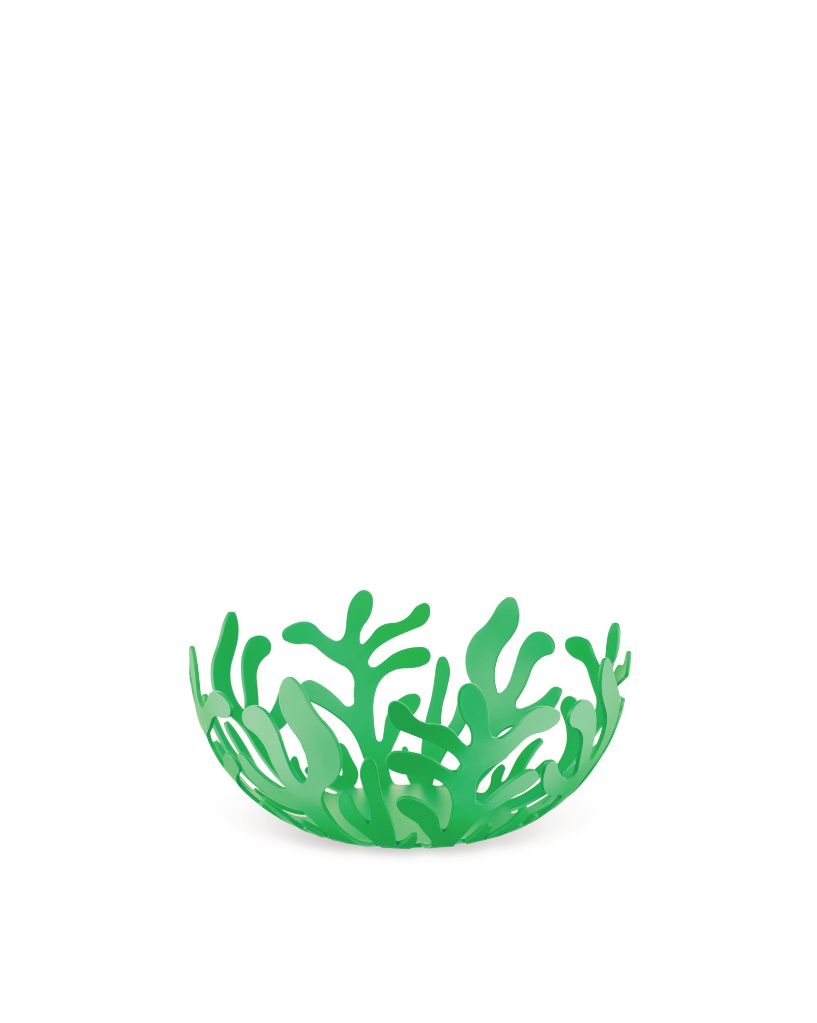 Mediterraneo green, cm 25 || inch 9¾″ Fruit holder Alessi