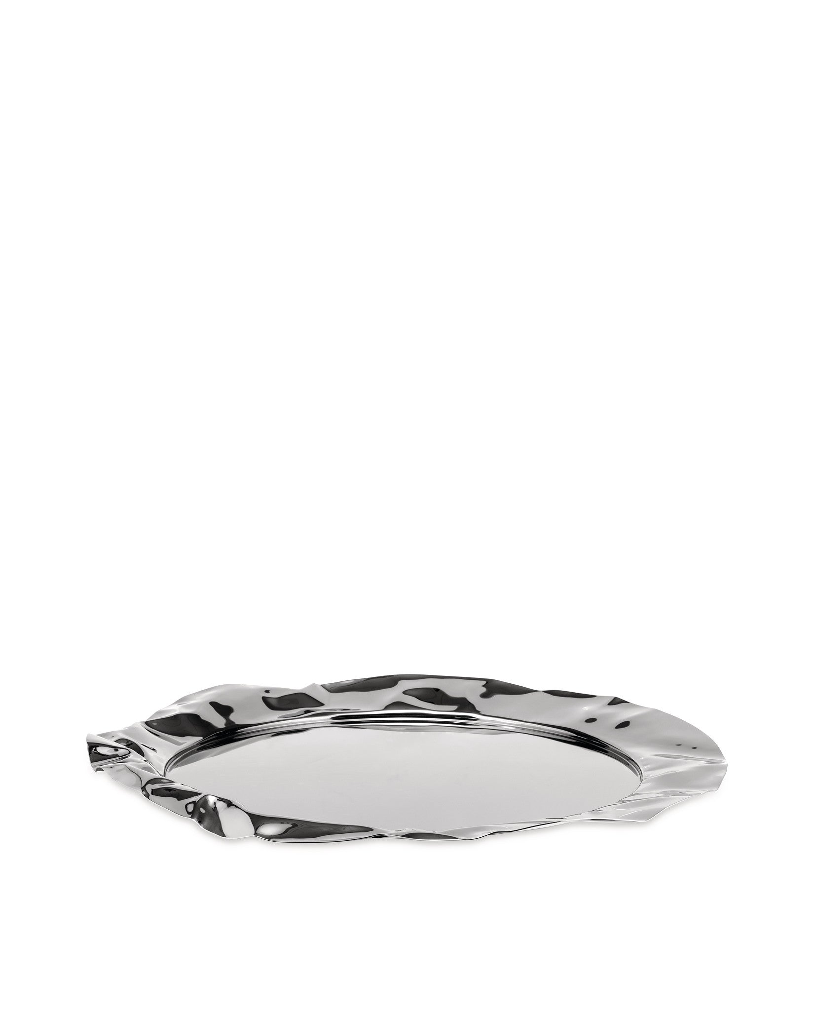 Foix stainless steel Round tray Alessi
