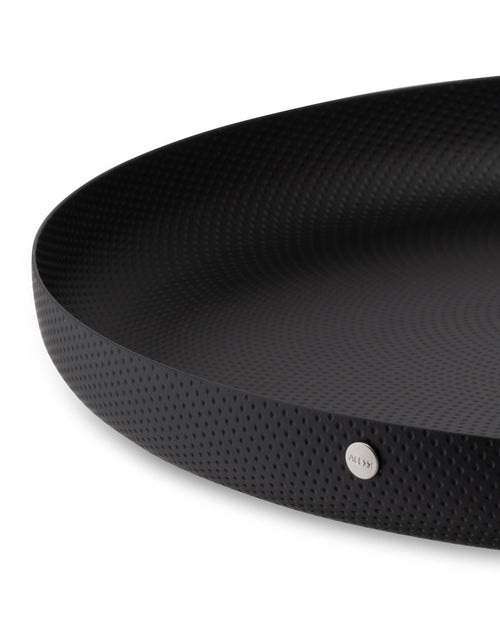 JM14 T black Round tray Alessi