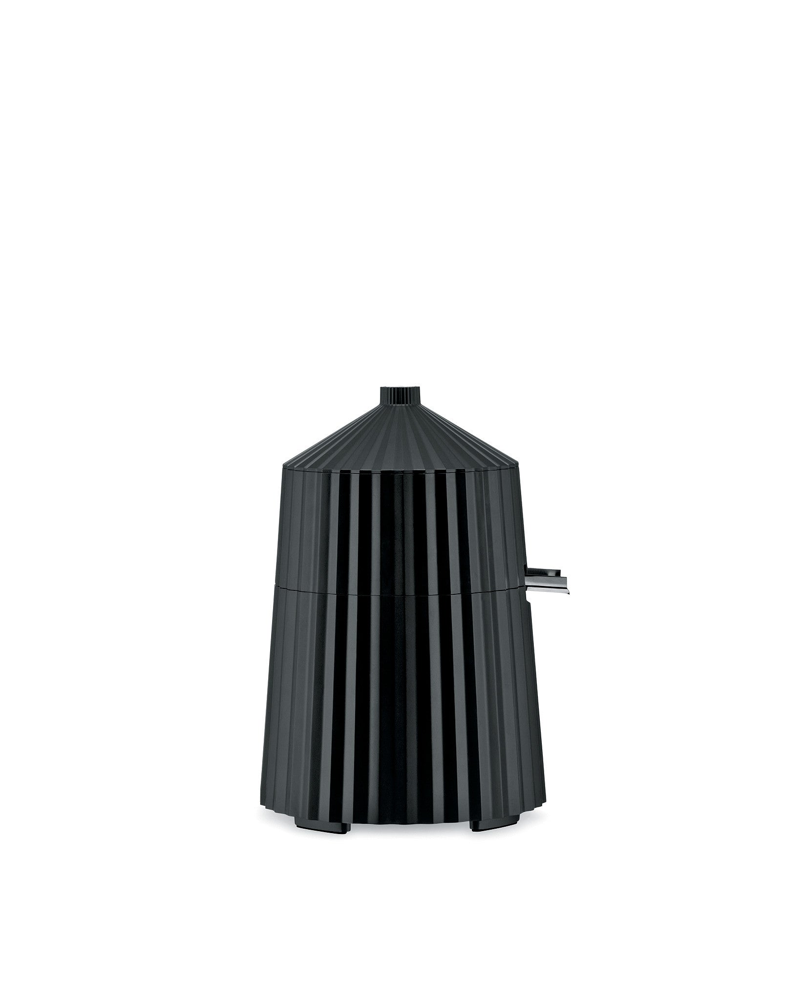 Plissé black Electric citrus-squeezer. British plug Alessi