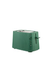 Plissé green Toaster. British plug Alessi