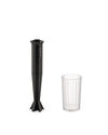 Plissé black Hand blender. British plug Alessi