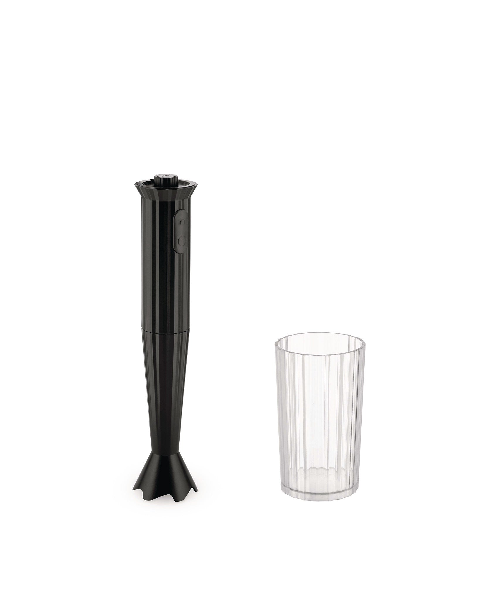 Plissé black Hand blender. British plug Alessi