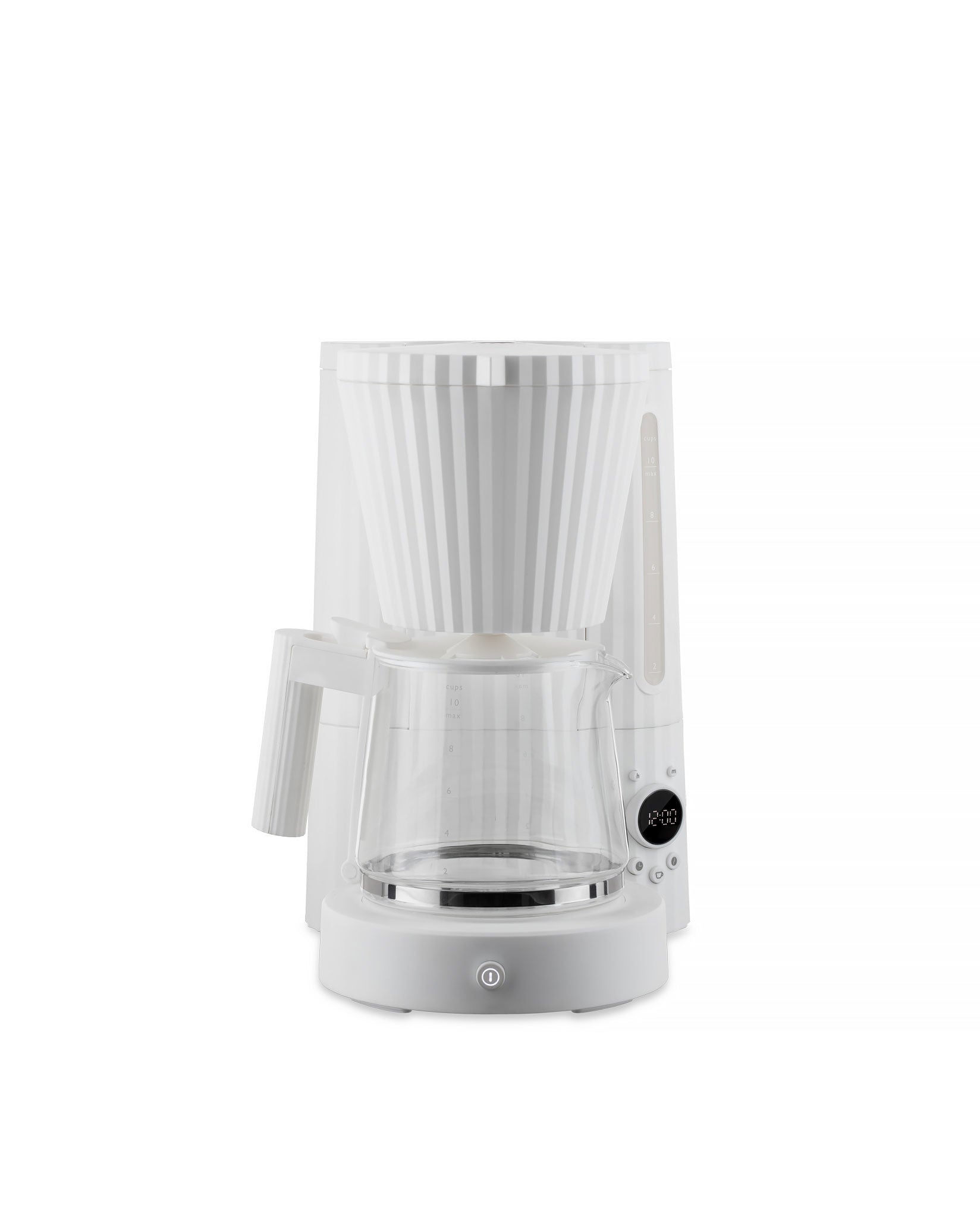 Plissé white Drip coffee maker. British plug. Alessi 2