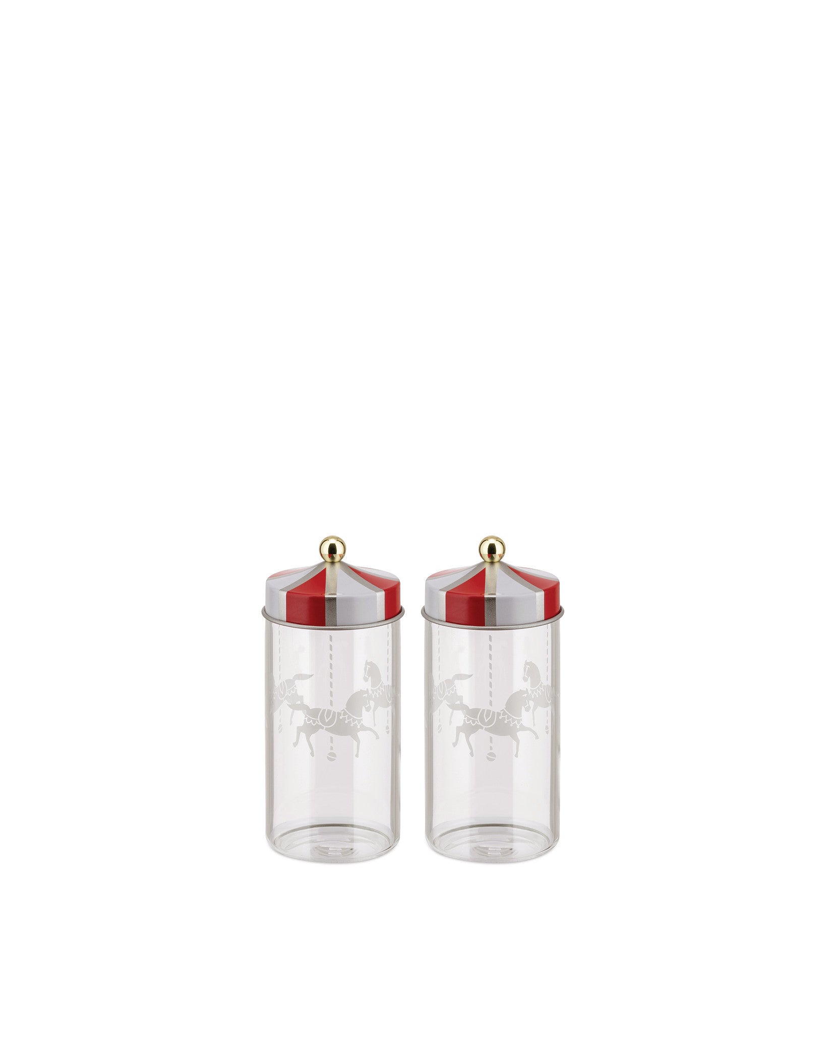 Circus Set Of 2 Spice Jars | Alessi