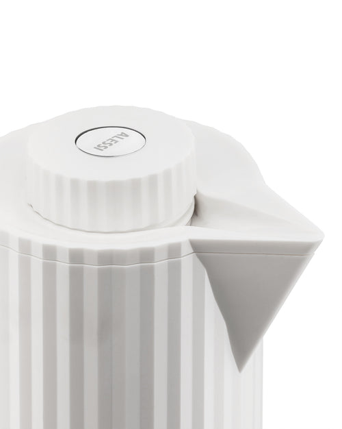 Plissé white Thermo insulated jug Alessi